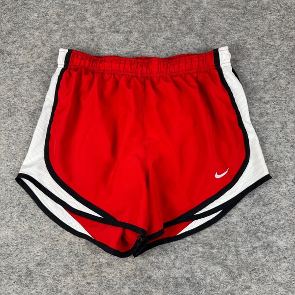 Nike Pants - Nike Dri Fit Tempo Running Shorts 3" Lined Polyester Red Womens Small S